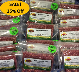 Bulk Box Extra Lean Ground Beef  Now 25% Off