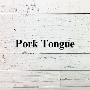 Pork Tongue