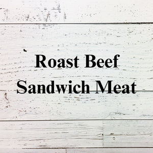 Roast Beef - 5 pkg