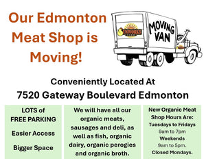 Our Edmonton Meat Shop is Moving!