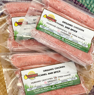 Our Organic, Gluten Free, Allergy Friendly Sausages