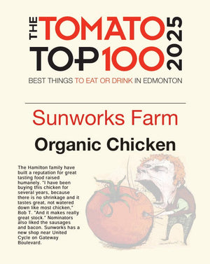 We are part of the Tomatoes Top 100 Best Things To Eat Or Drink in Edmonton!