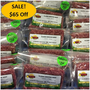 Bulk Box Extra Lean Ground Beef - 40 pkg