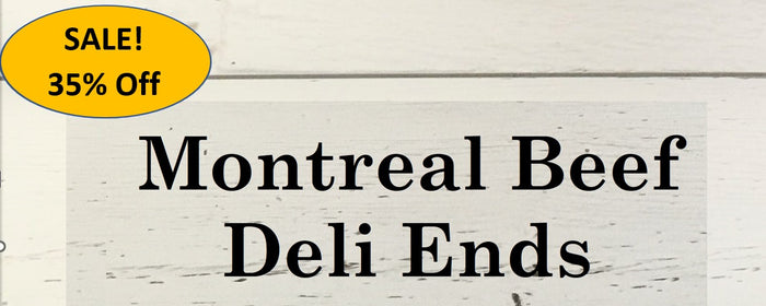 Montreal Beef Sandwich Meat/Deli Ends 10 pkg