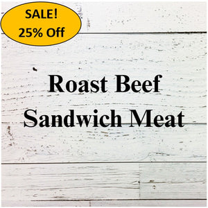 Roast Beef - 5 pkg