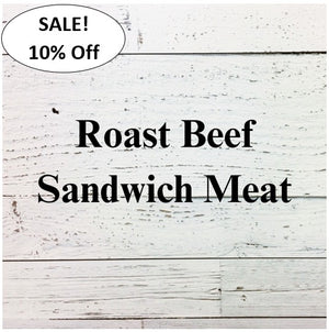 Roast Beef - 5 pkg