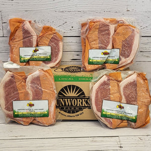 Pork Bone-in Loin Chops Box