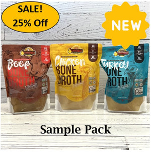 Bone Broth Sample Pack - 3 pkg