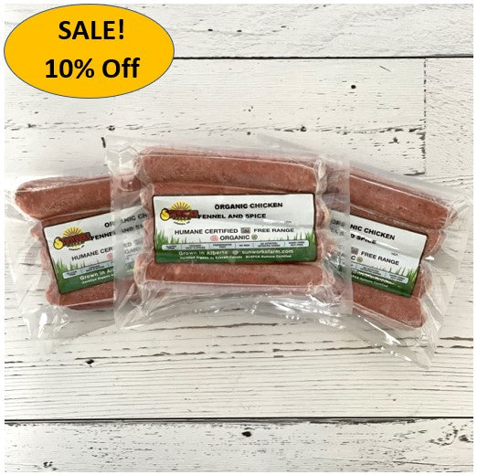 Chicken Sausages - 5 pkg Of The Same Flavour