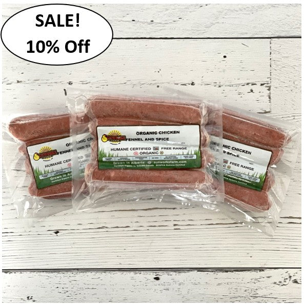 Chicken Sausages - 5 pkg Of The Same Flavour