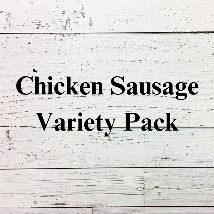 Chicken Sausage Variety Pack - 10 pkg