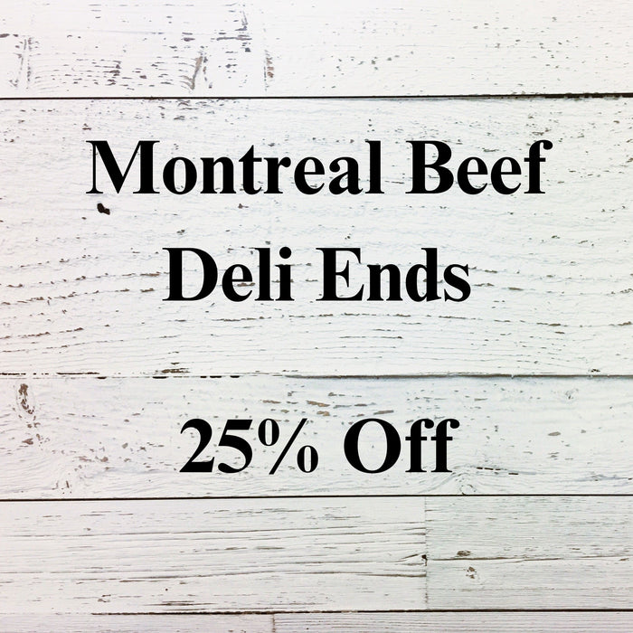 Montreal Beef Sandwich Meat/Deli Ends - 10 pkg