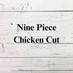 Chicken Nine Piece Cut Box