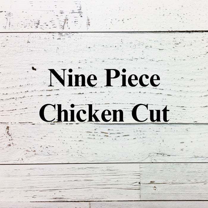 Chicken Nine Piece Cut Box