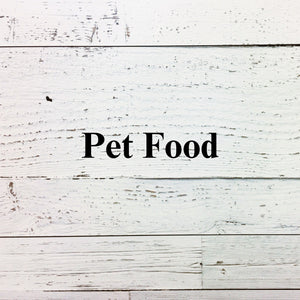 Pet Food - 10 pkg