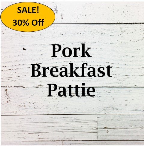 Pork Breakfast Pattie- 5 pkg