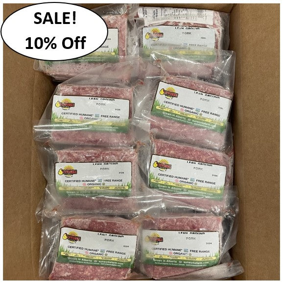 Bulk Ground Pork Box - 30 pkg