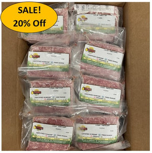 Bulk Ground Pork Box - 30 pkg
