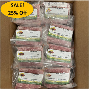 Bulk Ground Pork Box - 24 pkg