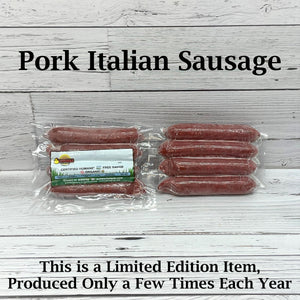 Limited Edition - Italian Pork Sausage