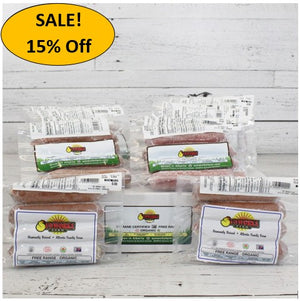 Pork Sausages - 5 pkg of the same flavour