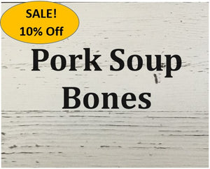 Pork Soup Bones - 5 pkg