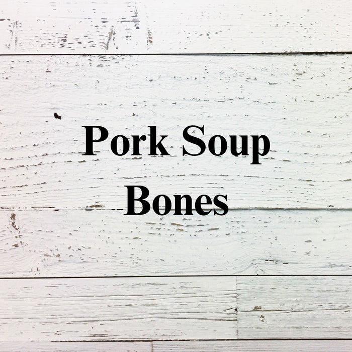 Pork Soup Bones - 5 pkg