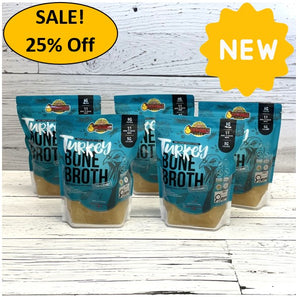 Turkey Bone Broth - 5 pkg