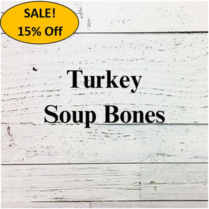 Turkey Soup Bones - 3 pkg