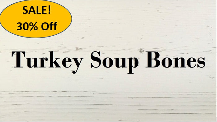 Turkey Soup Bones - 3 pkg