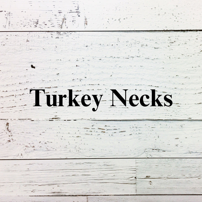 Turkey Necks - 4 pkg