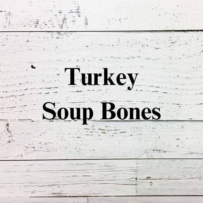 Turkey Soup Bones - 3 pkg