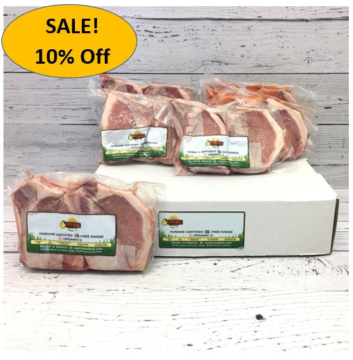 Pork Bone-in Loin Chops Box