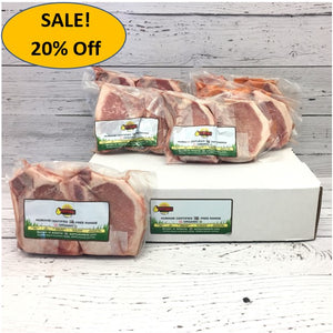Pork Bone-in Loin Chops Box