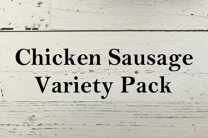 Chicken Sausage Variety Pack 10 packages