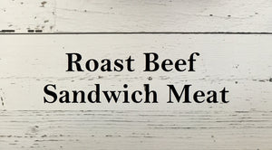 Roast Beef - 5 pkg