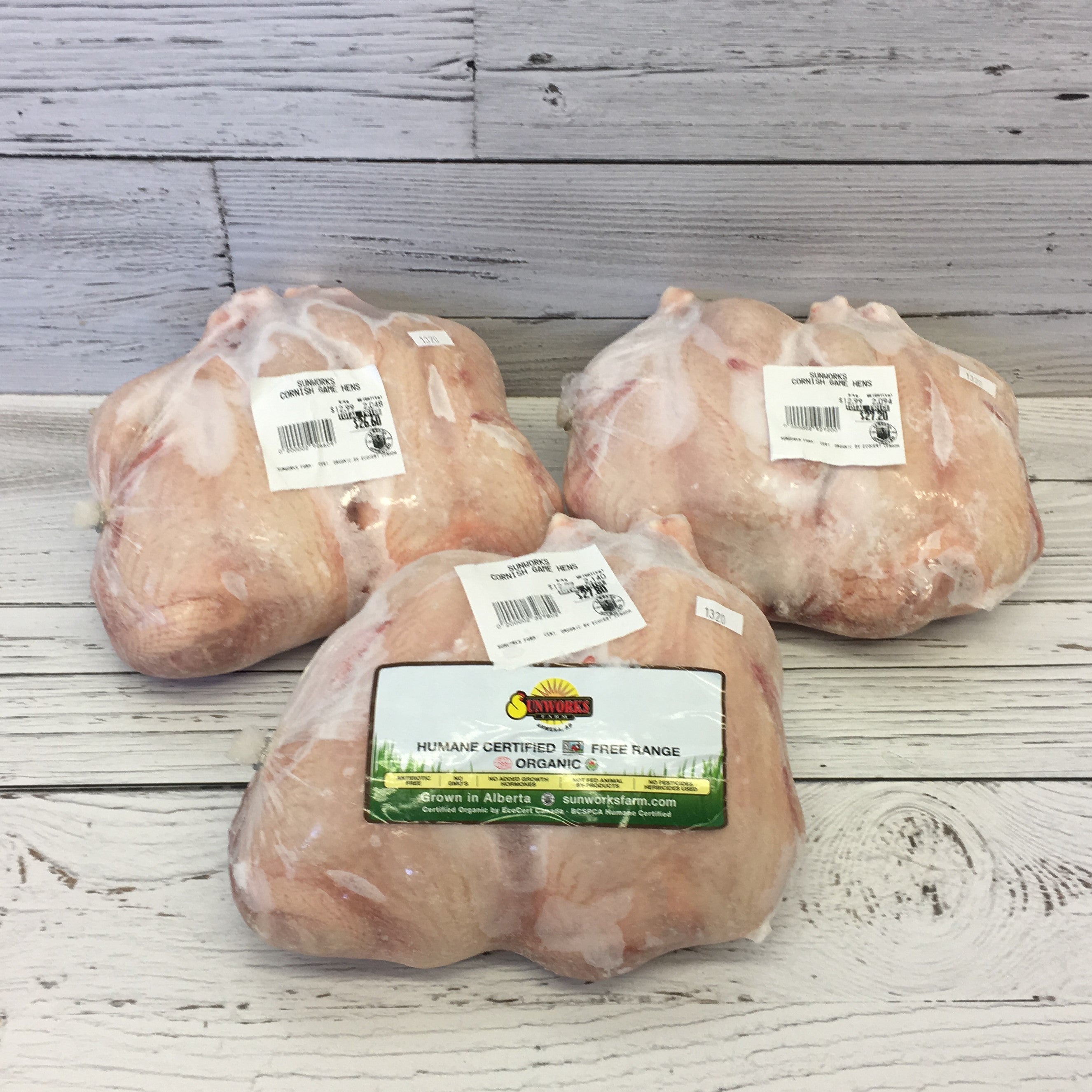 Cornish Hens / Small Whole Chickens – Sunworks Farm