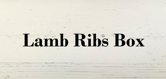 Lamb Ribs Box