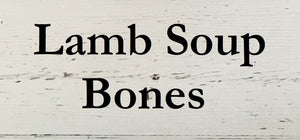 Lamb Soup Bones